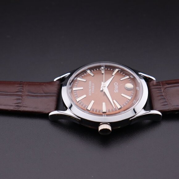 Oris Vintage Swiss 17 Jewels Hand-Wound Mechanical Men's Watch  - FREE SHIPPING - Picture 7 of 12
